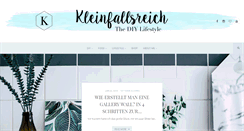 Desktop Screenshot of kleinfallsreich.com